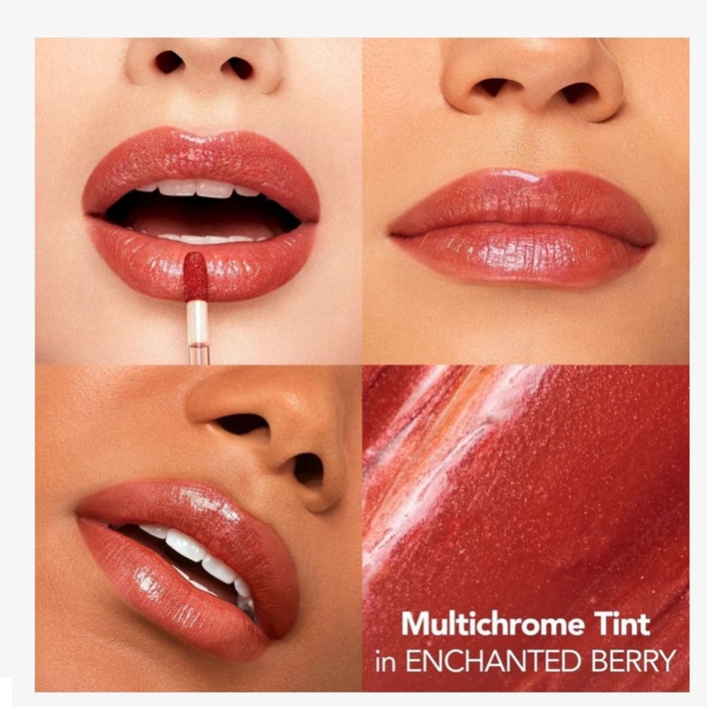 Buxom Plump Shot Lip Serum -Multichrome Tint Enchanted Berry NIB